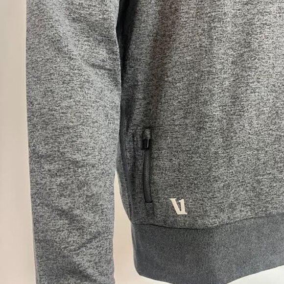 NWT! Vuori Men's Ponto Performance Crew | Charcoal Heather SMALL - Picture 11 of 12